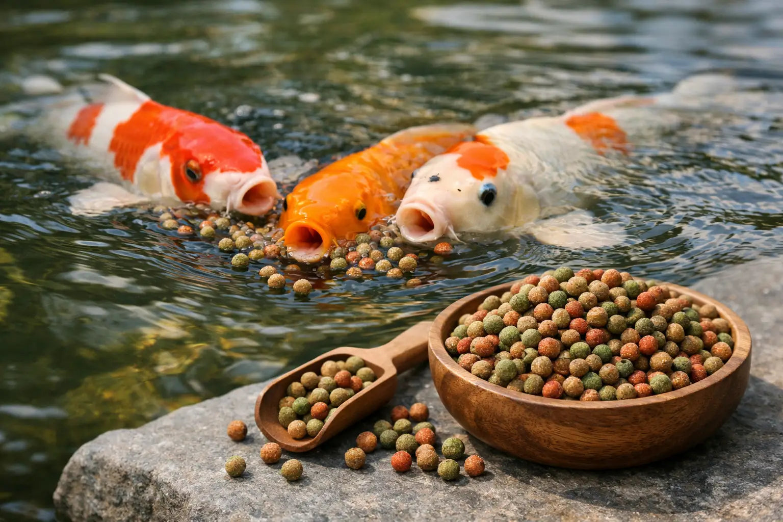 Best Koi Food for Growth - 锦鲤高效生长的5个关键