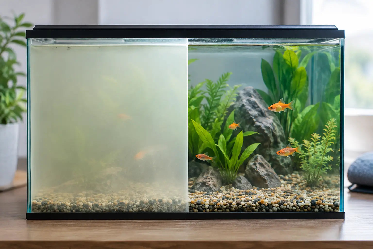 Aquarium Water Cloudiness Causes and Fixes