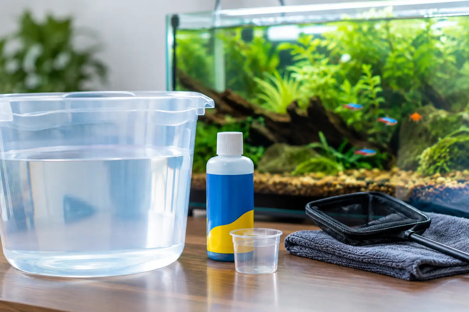 How to Dechlorinate Aquarium Water Safely