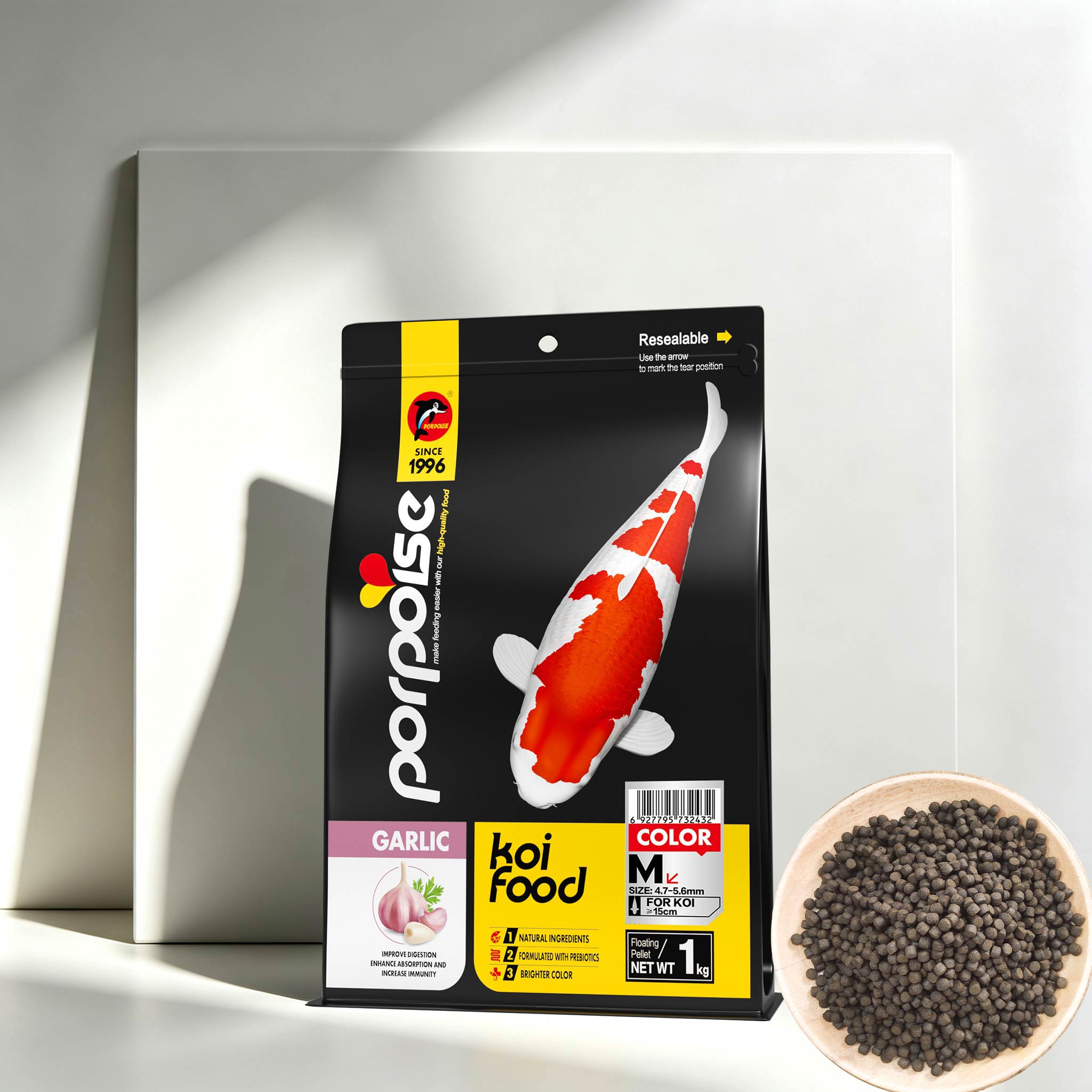 1KG KOI FOOD COLOR ENHANCING